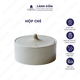 Mua Đồ dùng bếp cao cấp Hộp chè gốm sứ Bát Tràng - Làng gốm Bát Tràng