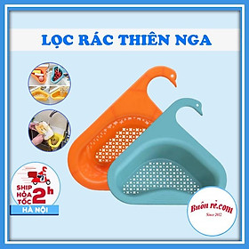 Khay lọc rác thiên nga bồn rửa bát gọn gàng tiện ích - Khay lọc rác gắn bồn rửa chén hình tam giác Buonre 01550