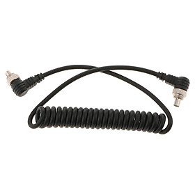 Male to Male Flash PC Sync Cable Cord with Screw Lock for     DSLR
