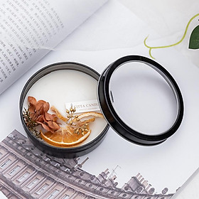 Mua Nến thơm không khói hoa khô cao cấp sáp đậu nành trang trí phòng ngủ phòng khách nhà cửa décor chụp ảnh NCTT