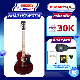 Mua Đàn guitar acoustic DT70 có ty màu nâu đất Chất âm thanh vang tốt Dáng D có khuyết Action thấp Dành cho bạn mới tập đàn guitar