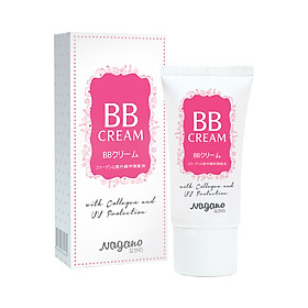 Kem Nền BB Collagen Nagano 20ml - BB Cream 20ml - Chứa chất chống nắng với chỉ số SPF35 bảo vệ da, Collagen giúp dưỡng ẩm và nuôi dưỡng da