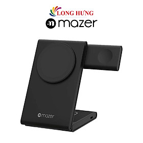 Đế sạc không dây Mazer 3-in-1 Foldable Travel Charge.Stand M-MAGFOLD03 - Hàng chính hãng