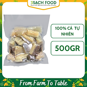 Khô Cá Dứa 1 Nắng Cắt Miếng 500g Gói