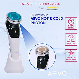 Máy chăm sóc da AEVO Hot & Cold 7 in 1 giúp chống lão hóa, mụn đầu đen, se khít lỗ chân lông, nâng cơ khoá ẩm