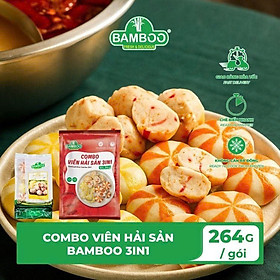 Combo viên hải sản BAMBOO 3in1 (264G)