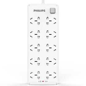 Ổ Cắm Điện Chống Sét Philips 10 Lỗ