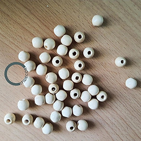 5O hạt gỗ size 1Omm làm thủ công