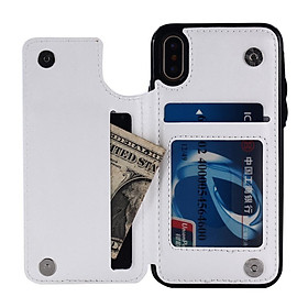 PU Leather  Wallet Phone Protective Cover for  X