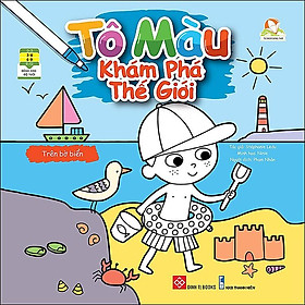 Sách Tô màu khám phá thế giới