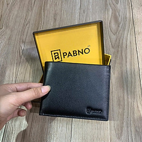 Ví Nam Da Bò Dáng Ngang Có Ngăn Khóa Tiện Dụng PABNO VF76