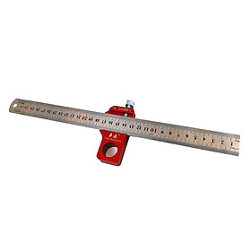 Woodworking Scriber Ruler Line Gauge Ruler 90° 45° Angle Square Ruler Tools