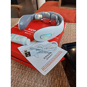 Máy massage cổ 8D Pro, massage rung kết hợp xung, chườm ấm, giúp giảm đau