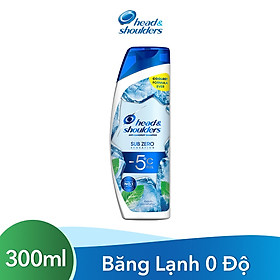 Dầu Gội Head & Shoulders Sub-Zero Băng Lạnh 0 Độ 300ml