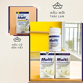 Hình ảnh [Mẫu Mới Bản Thái Lan] Tăng Cân Multi Vitamin Plus 30 viên, Cải thiện cân nặng, hỗ trợ ăn ngủ ngon, tăng cường đề kháng