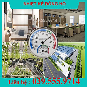 Mua Đồng hồ đo Nhiệt độ và độ ẩm - Nhiệt kế đo nhiệt độ ẩm độ ngoài trời và trong nhà (Loại 1)