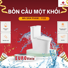 Mua BỒN CẦU MỘT KHỐI EUROVINTO CAO CẤP MÃ BM1122