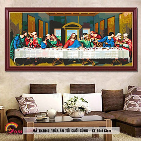 Mua Tranh sơn dầu số hóa tự tô màu Gam TN3049 60x143cm không khung