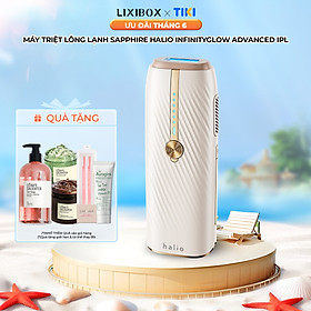Máy Triệt Lông Lạnh Sapphire Halio InfinityGlow Advanced IPL Sapphire Cooling Hair Removal Device