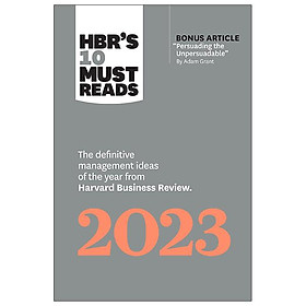 Hình ảnh HBR's 10 Must Reads 2023: The Definitive Management Ideas Of The Year From Harvard Business Review