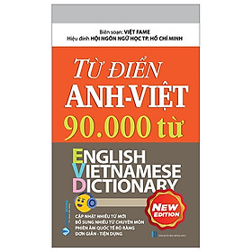 Sách - Từ Điển Anh Việt 90000 Từ - Văn Lang - Đức Anh