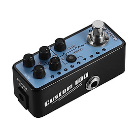 Mooer MICRO PREAMP Series 018 CUSTOM 100 Digital Preamp Preamplifier Guitar Effect Pedal Cabinet Simulation Dual