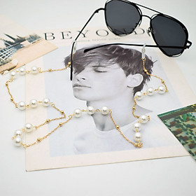 Glasses chain phụ kiện kính dây đeo kính đeo cổ chống rơi vỡ chuỗi ngọc trai đa phong cách hot trend top top
