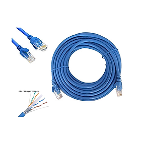 Dây Cáp Mạng Cat6 - FTP Chống Nhiễu Bấm Sẵn 2 đầu dài 10m - 50m - Hàng nhập khẩu