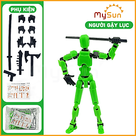 Đồ chơi mô hình người có khớp giá rẻ cử động nhân vật người nộm tập võ MySun