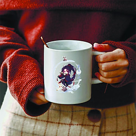 Ly cốc sứ in hình Trần Tình Lệnh Ma Đạo Tổ Sư chibi