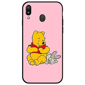Ốp lưng dành cho điện thoại Samsung Galaxy M20 - Gấu Pooh