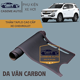 [CHEVROLET] Thảm Taplo 3 Lớp Dành Cho Các Xe Hãng CHEVROLET, Da Vân Carbon Cao Cấp - Hàng Chính Hãng