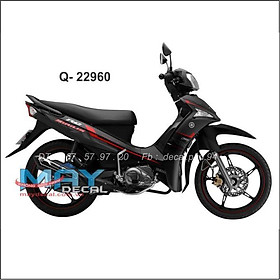 Tem Sirius Fi Đỏ đen Giả Zin
