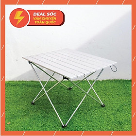 Bàn nhôm cắm trại gấp gọn - Dễ dàng tháo lắp - Nhỏ gọn tiện dụng