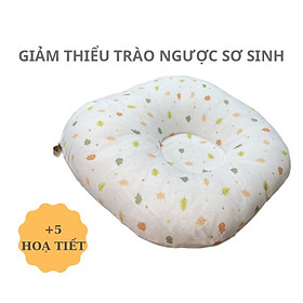 Gối Chống Trào Ngược Chất Xô Muslin Cao Cấp Cho Bé Từ Sơ Sinh