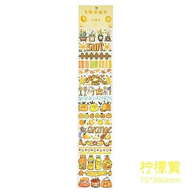 Dây stickers 35cm phong cách Hàn, vintage