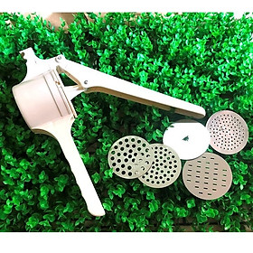 Mua Bộ 5 mặt Khuôn Ép Khoai Tây  Ép Bún  Bánh Canh  Bánh Lọt  Chả Cá. Đồ Gia Dụng nhà bếp pha chế làm bánh nguyên liệu