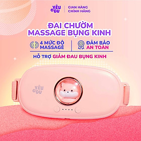 Đai Chườm Nóng Yêu Là Đủ Shop Quà Tặng 8/3 Cho Bạn Nữ Giúp Giảm Đau Bụng - Túi Chườm Điện Massage Làm Ấm Bụng