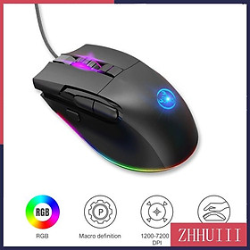 Mua Chuột Gaming JT A905 Có Dây TíCh HợP ĐèN Led Rgb 7200dpi 8d