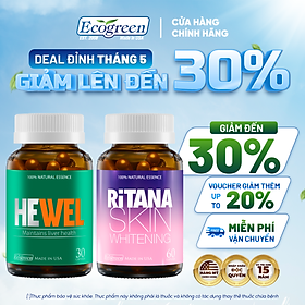 Combo Đẹp Da Hạn Chế Lão Hóa Ecogreen Hỗ Trợ Trắng Da, Mờ Nám Và Chống Nắng (Dùng 1 Tháng)