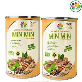 Ngũ Cốc Dinh Dưỡng Min Min 29 Hạt Vị Truyền Thống _ Ngũ Cốc Bầu 1 hộp 500gr