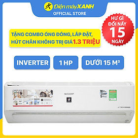 Mua Máy lạnh Sharp Inverter 1 HP AH-XP10YMW - Hàng Chính Hãng (Giao Hàng Toàn Quốc)