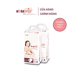 COMBO 2 BỊCH TÃ DÁN ROSEBABY SIZE L48