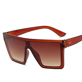Men Women Retro Sunglasses Big Full Frame Dual Color Driving Riding Fashion Sun Glasses