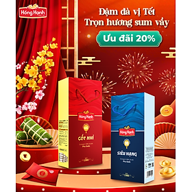 Hộp 2 chai nước mắm truyền thống Phú Quốc Hồng Hạnh Cốt Nhỉ 40 độ đạm - Chấm sống tuyệt ngon