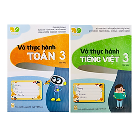 Sách - Combo Vở thực hành Toán + Tiếng việt lớp 3 - tập 2 ( kết nối )