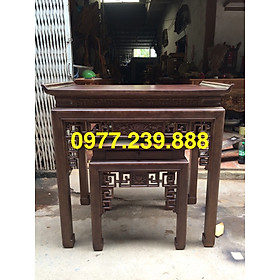 Mua bàn thờ đứng gỗ sồi 89cm