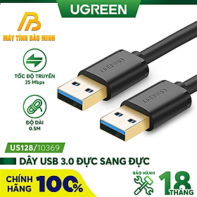 Mua Cáp USB 3.0 hai đầu đực dài 1m chính hãng Ugreen 10370 - Hàng Chính hãng