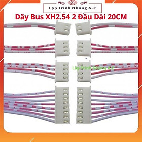 Mua  Lập Trình Nhúng A-Z  Dây Bus Trắng XH2.54 2 Đầu Dài 20CM