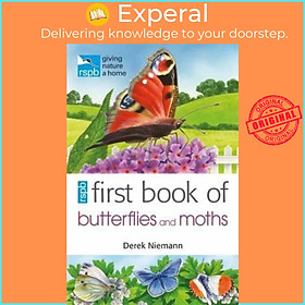 Sách - RSPB First Book of Butterflies and Moths by Derek Niemann (UK edition, paperback)